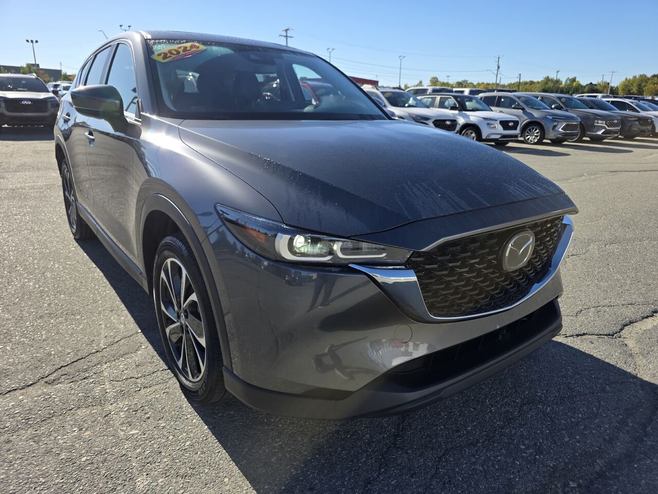 Mazda CX-5 GS 2024 Gris Rouyn-Noranda - photo #7