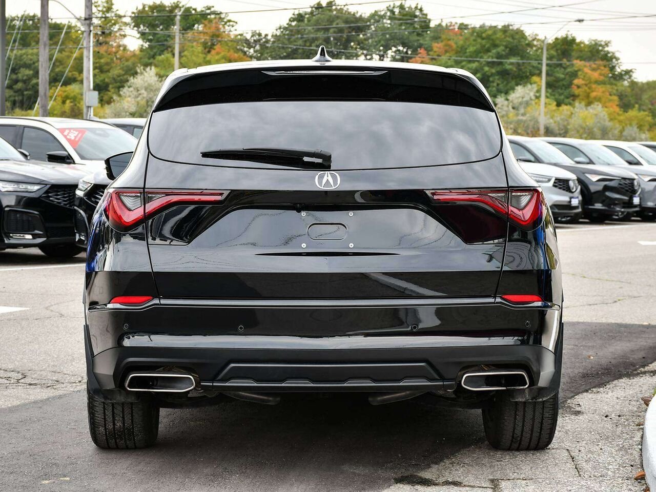 2024 Acura MDX A-Spec - ACURA CERTIFIED Black Etobicoke - photo #9