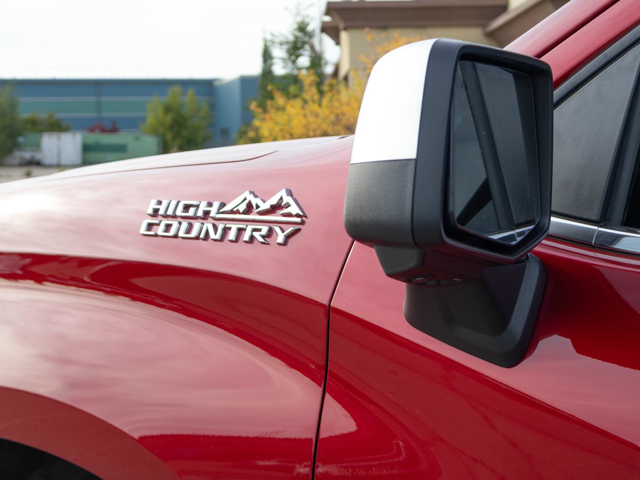 2025 Chevrolet Silverado 1500 4WD Crew Cab 147 High Country Red Sherwood Park - photo #7
