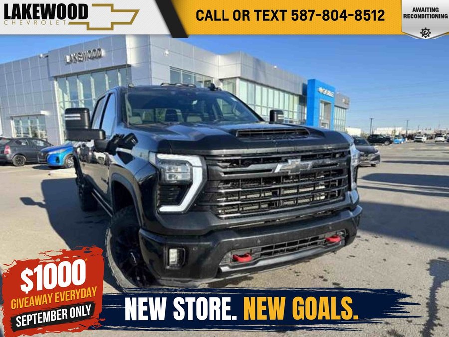 2025 Chevrolet Silverado 3500HD LTZ Plus Trail Boss 6.6L Duramax | Power Assist Steps Black