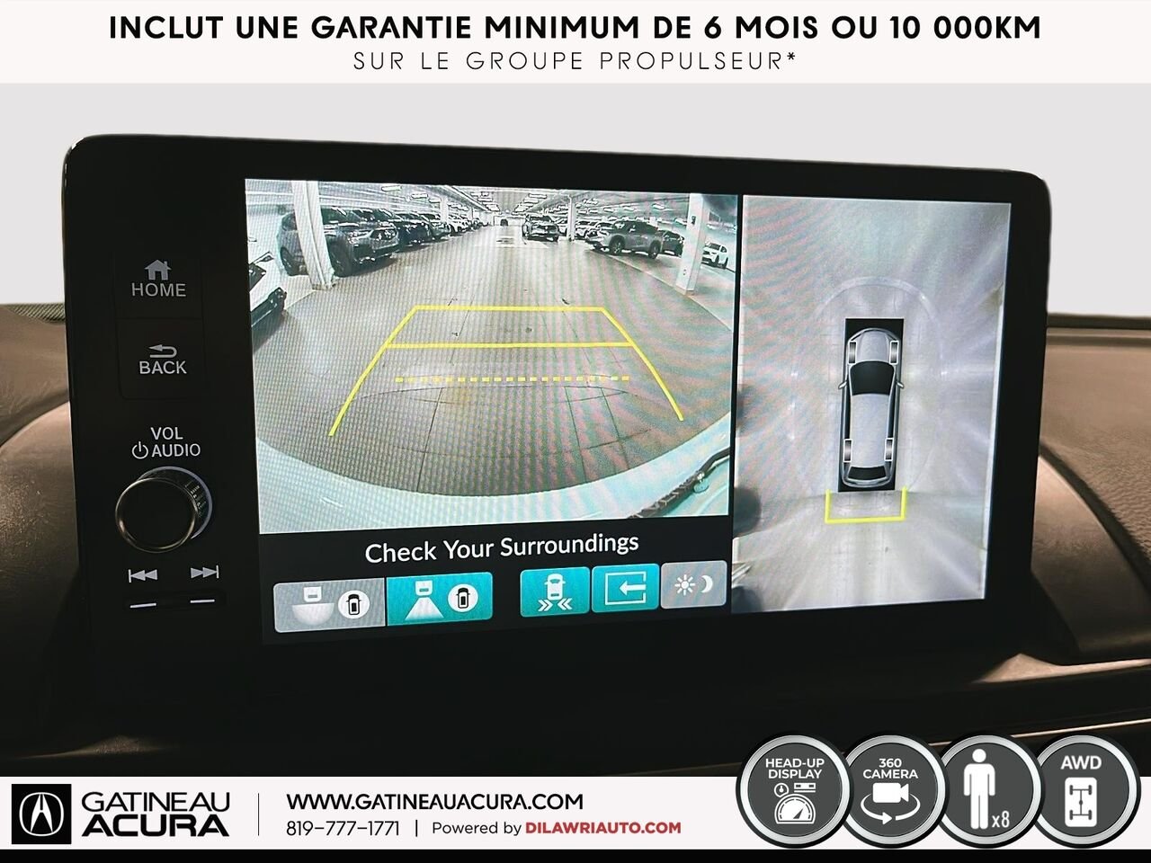 Honda Pilot Black Edition AWD 2024 Blanc Ottawa & Gatineau - photo #5