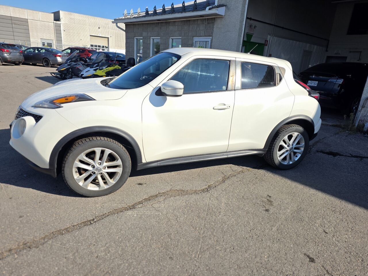 Nissan JUKE 2017 Blanc Longueuil, - photo #2