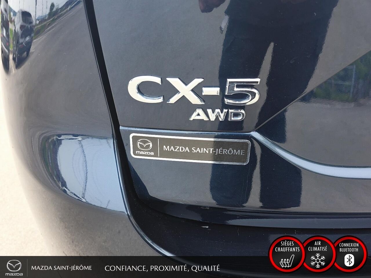 Mazda CX-5 GS | CUIR | AWD | MAGS | 2025 Bleu Saint-Jérôme - photo #6