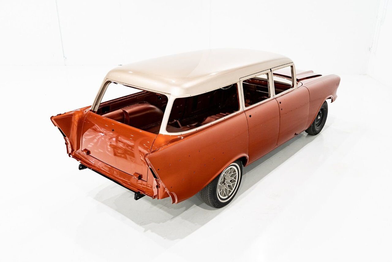 Chevrolet Bel Air PRIX EN USD | Project Wagon Completely Restored Shell 1957 Montréal - photo #6
