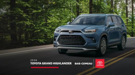 Toyota Grand Highlander 2026: the all-new 3-row family SUV finally revealed