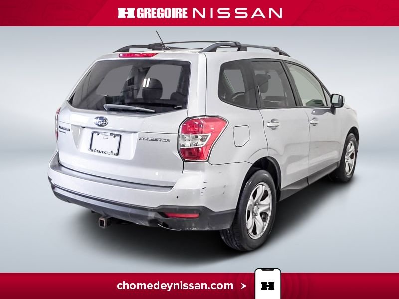 Subaru Forester CA7240 | Manuelle * Bluetooth * Bancs Chauffants * 2015 Argent Laval - photo #8