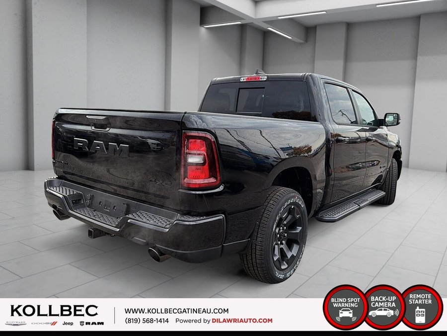 RAM 1500 Sport cabine d'équipe 4x4 caisse de 5 pi 7 po 2026 Couche nacrée cristal noir étincelant
