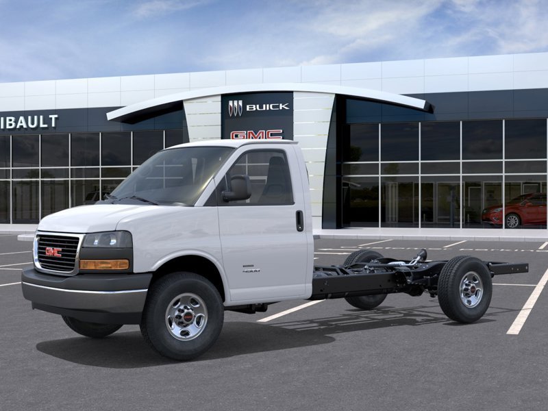 GMC Fourgonnette commerciale tronquée Savana 3500 fourgonnette 159 po 2026 BLANC SOMMET