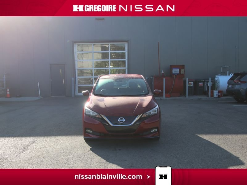 2019 Nissan Leaf Red Saint-Eustache - photo #1