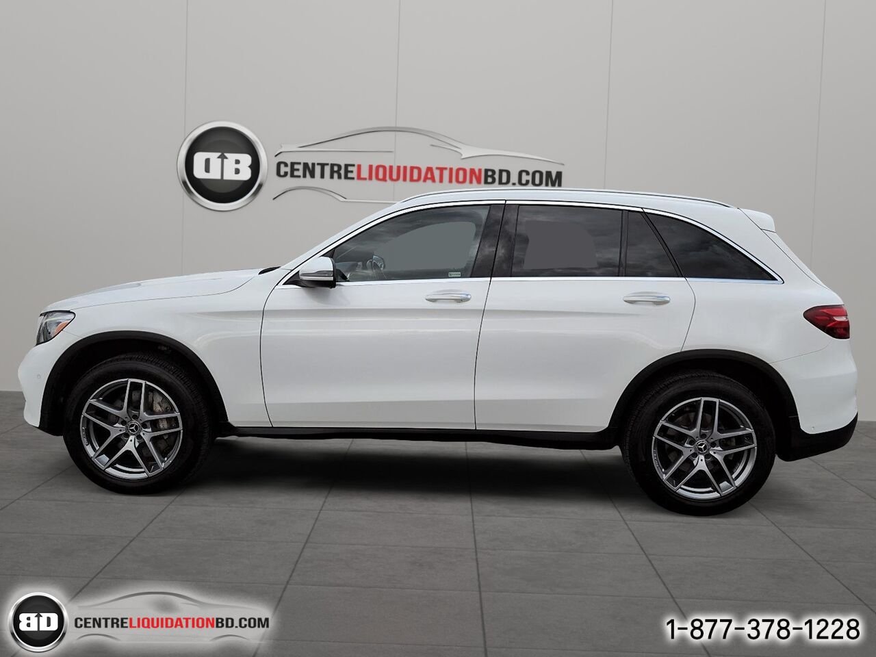 2017 Mercedes-Benz GLC GLC 300 4 portes 4MATIC | BD0430 White Granby - photo #7