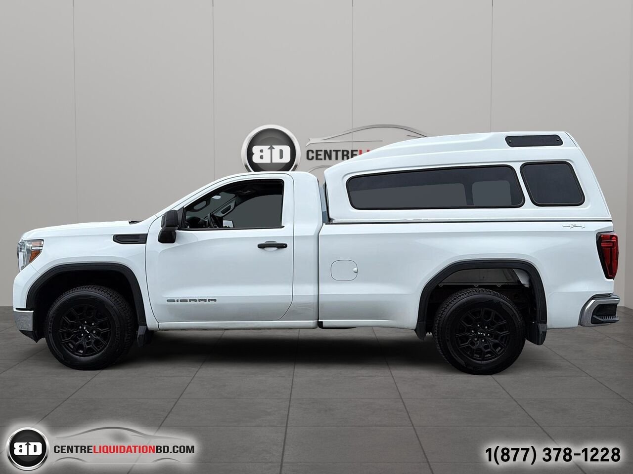 GMC Sierra 1500 SINGLE CAB V6 4X4 4.3L BOÎTE 8P + BOÎTE DE FIBRE | BD0341 2019 Blanc Granby - photo #8