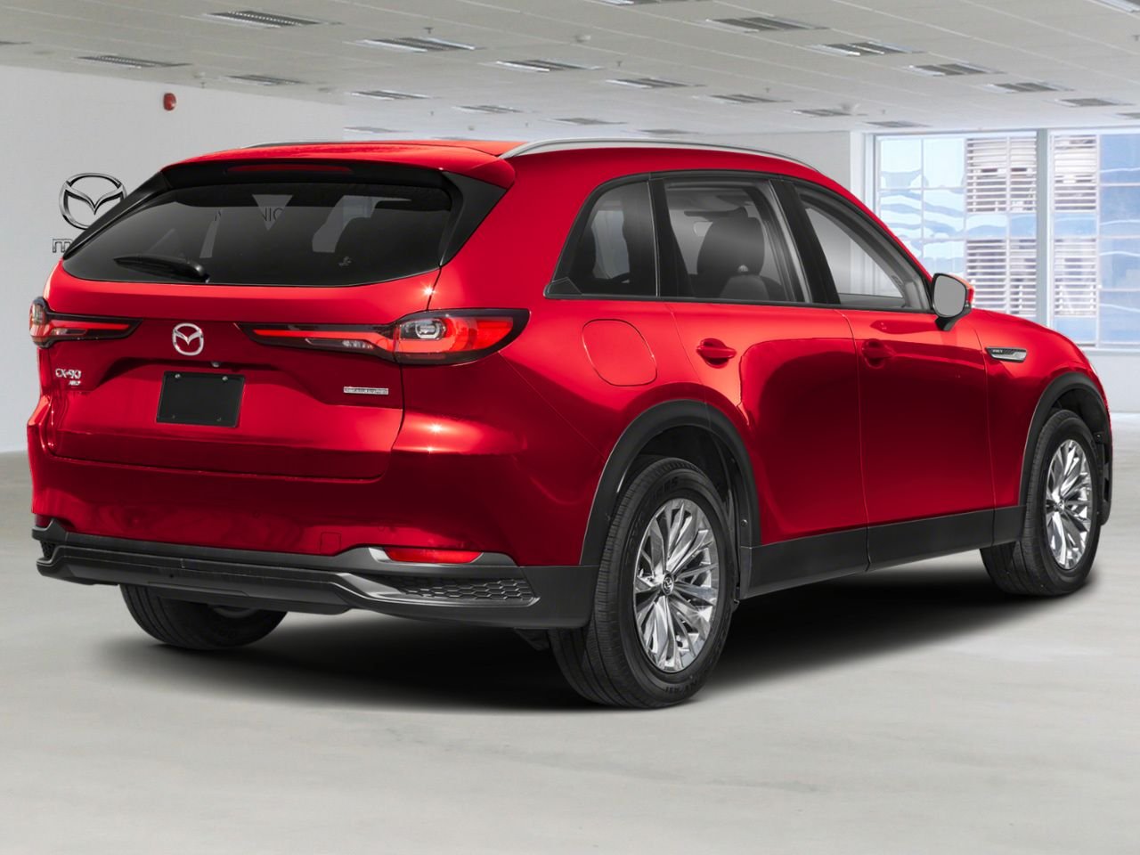 MAZDA CX-90 hybride rechargeable NIV JM3KKCHAXT1400722 2026 Rouge vibrant cristal métallisé Chicoutimi - photo #2