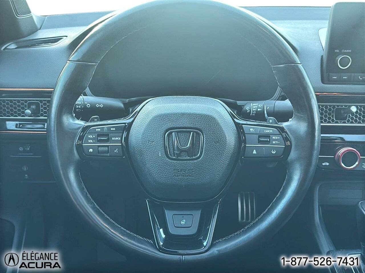 2022 Honda Civic Berline Sport CVT | A8935 Red Granby - photo #15