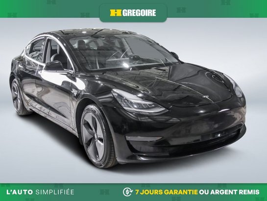 2020 Tesla Model 3 Standard Range Plus AUTO A/C MAGS CUIR TOIT NAV CA Black
