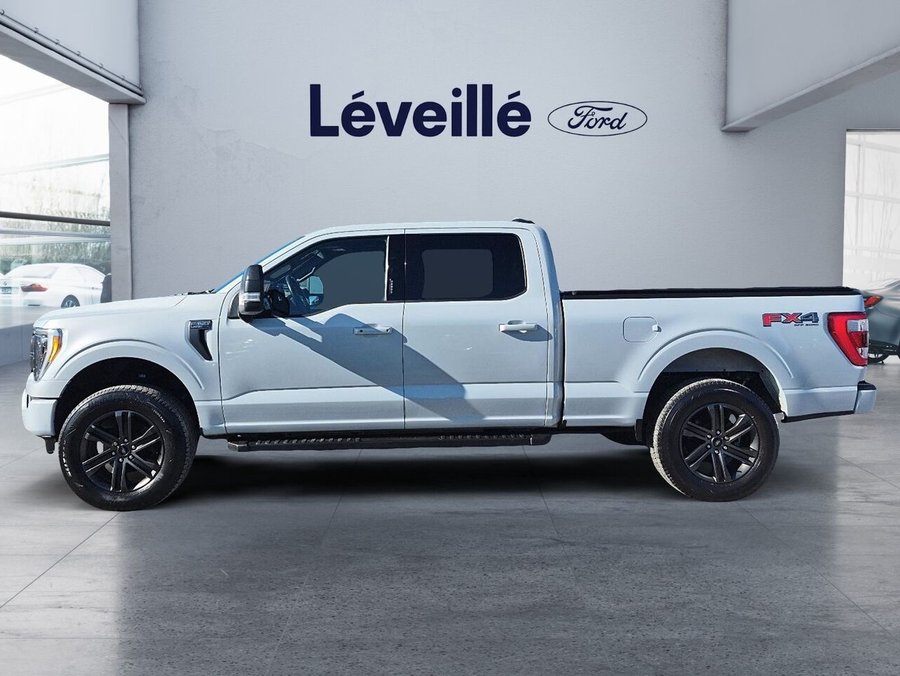 2022 Ford F-150 LARIAT 5.0L ** 502A ** SPORT ** TOIT PANO ** FX4 20P ** PRO POWER 2KW ** B&O ** 6,5 pi 6,5 pi White