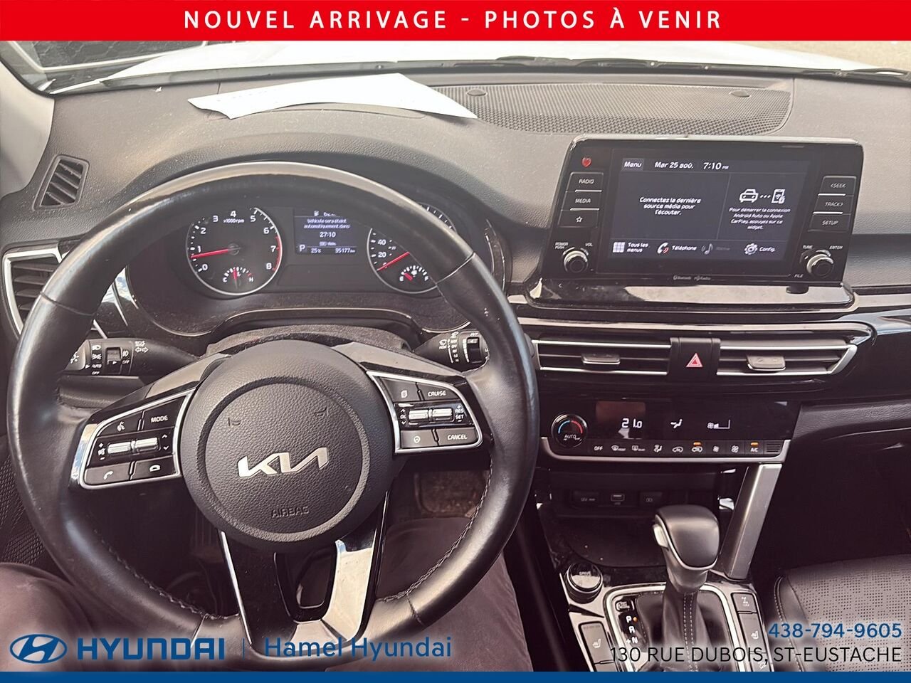 2023 Kia Seltos White Saint-Eustache - photo #9