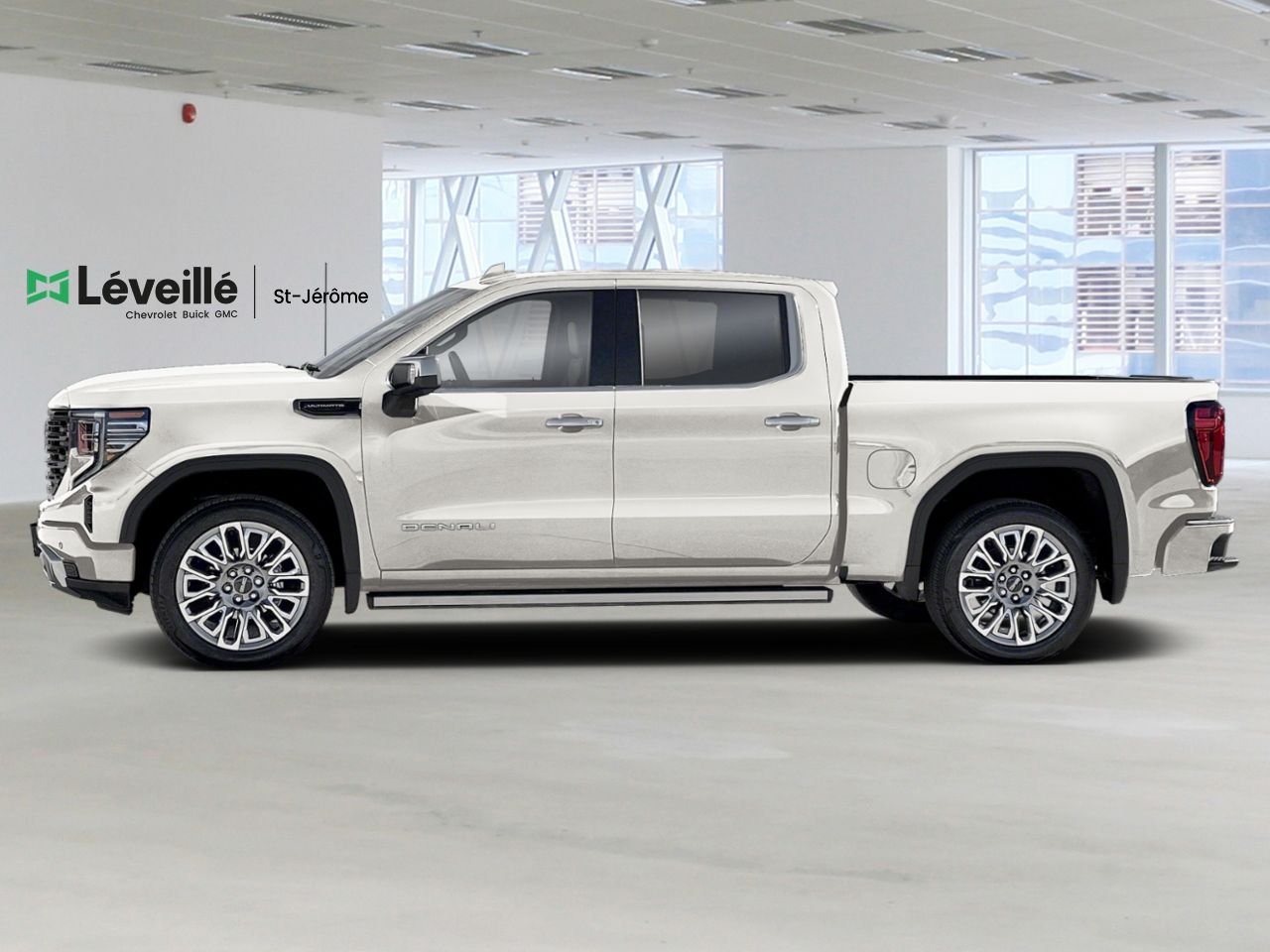 2026 GMC Sierra 1500 DENALI ULTIMATE Glacier White Tricoat Saint-Jérôme - photo #1
