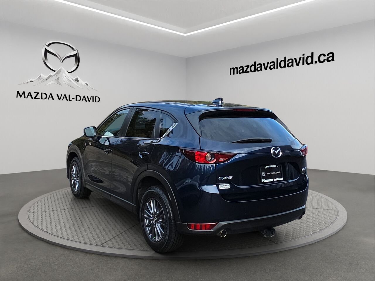 Mazda CX-5 GS 2019 Bleu Val-David - photo #3
