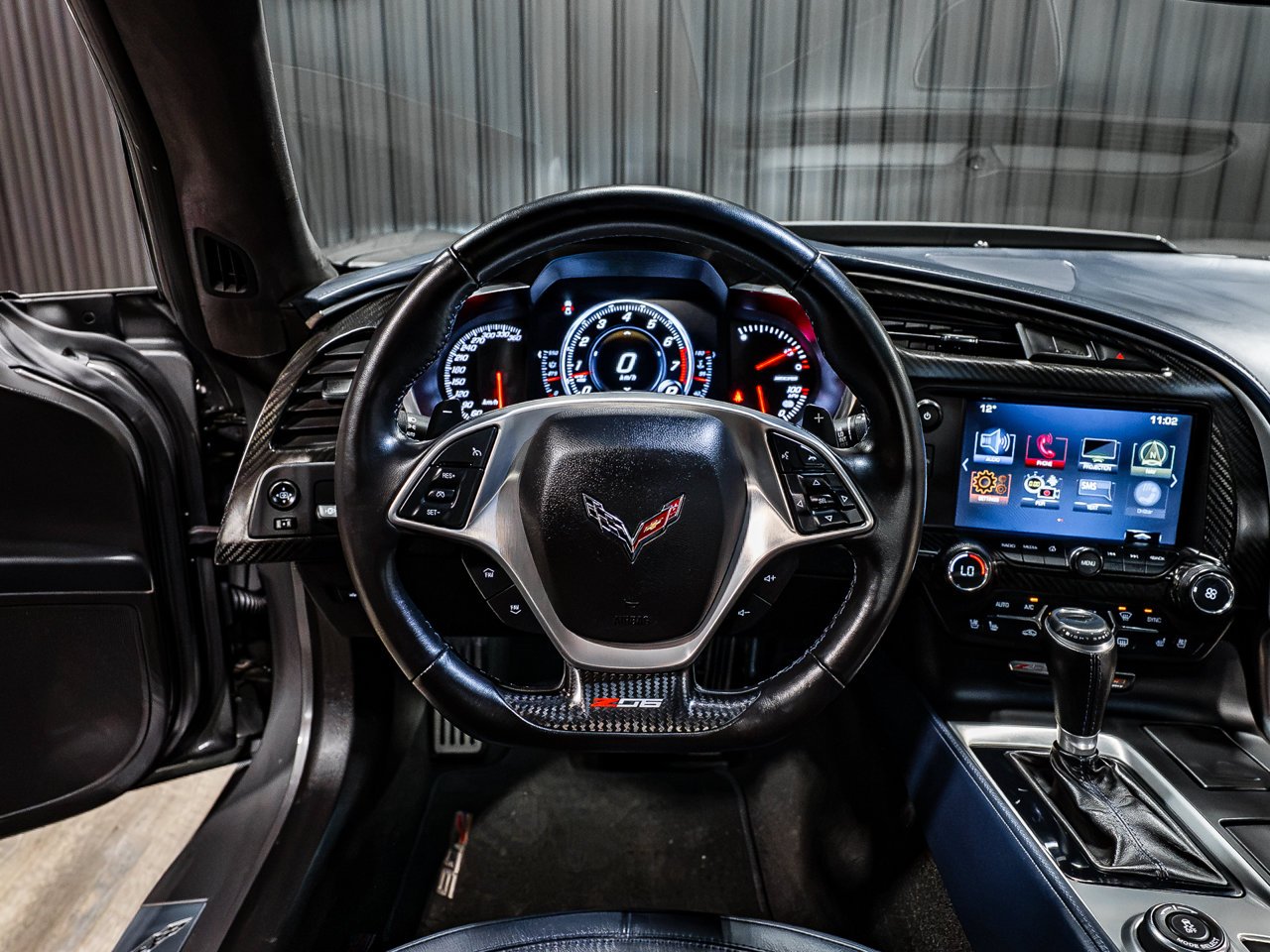 2016 Chevrolet Corvette 2dr Z06 Conv w/3LZ Shark Gray Metallic Sherwood Park - photo #27