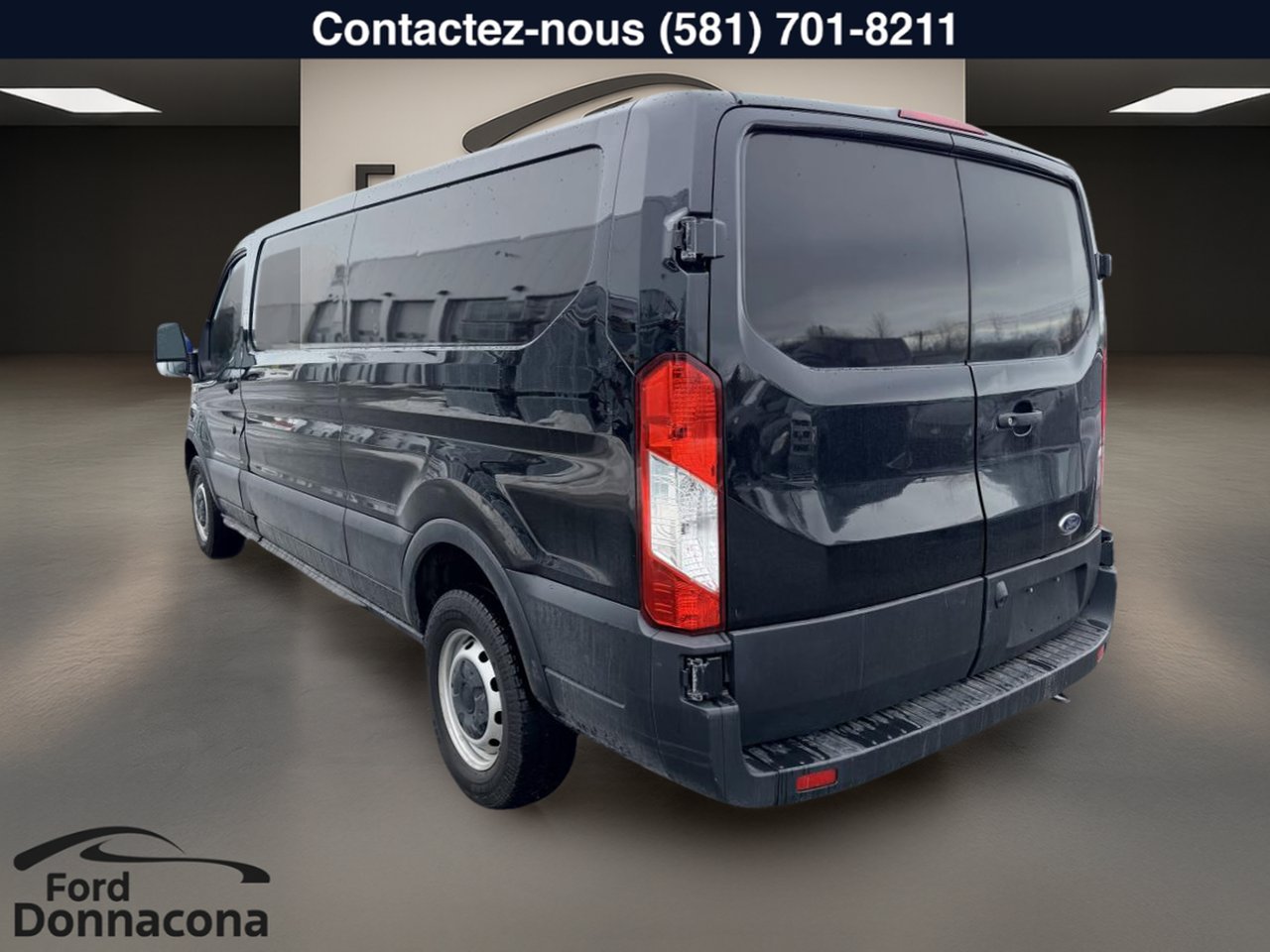 Ford Transit Cargo Van 2023 Noir  - photo #9
