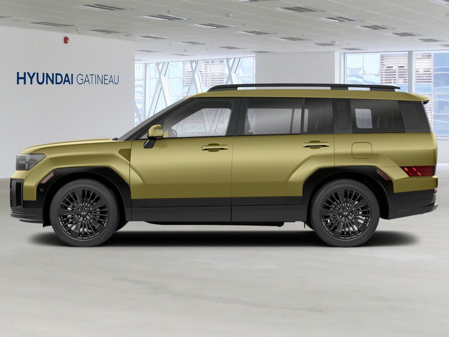 Hyundai Santa Fe Hybrid Ultimate Calligraphy TI avec intérieur beige 2026 Vert Ocado