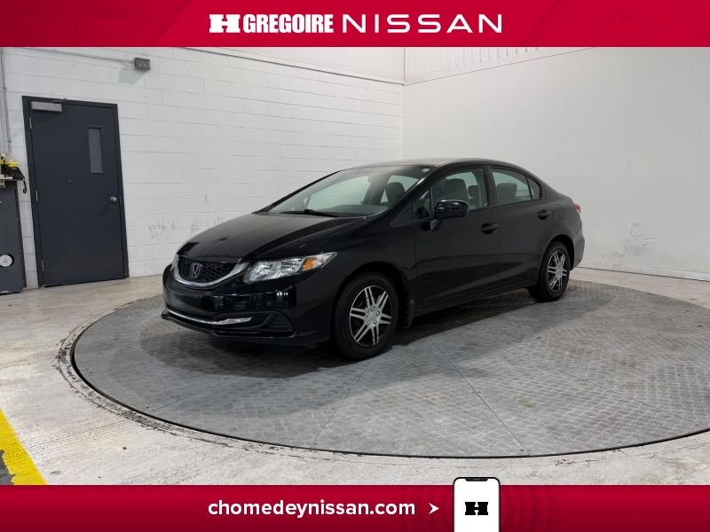 2014 Honda Civic Black Laval - photo #2