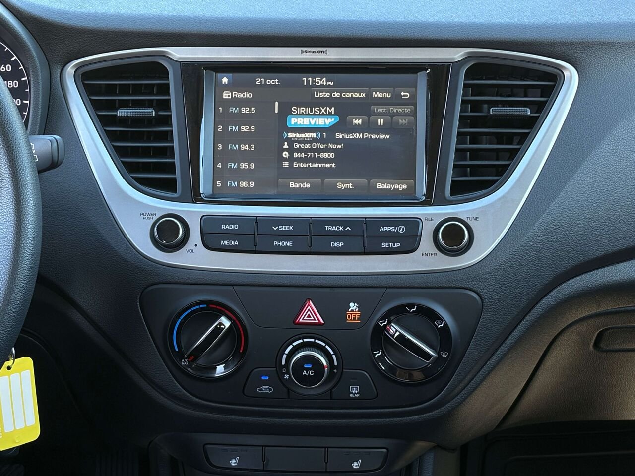 2020 Hyundai ACCENT Black Gatineau - photo #16