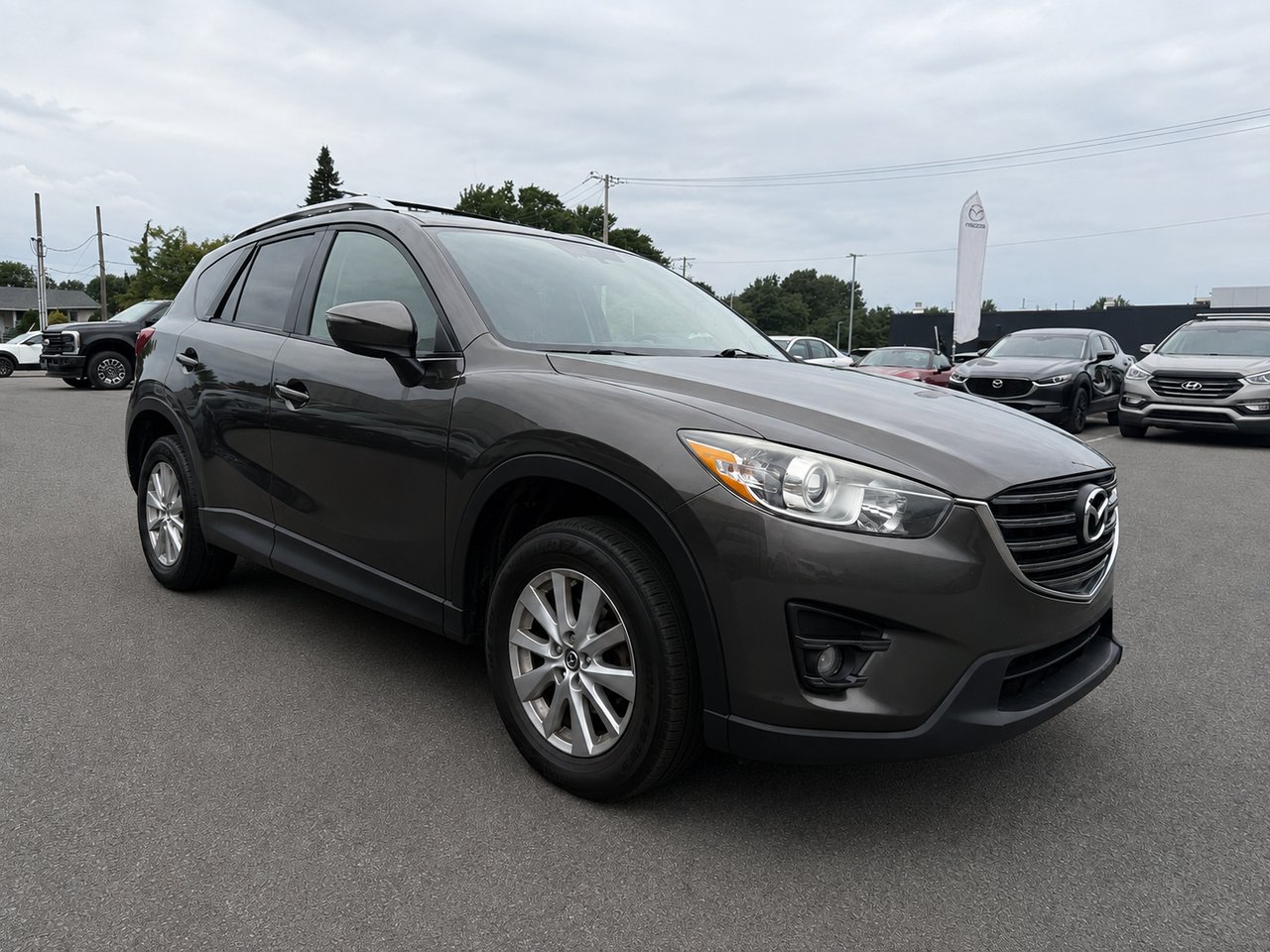Mazda CX-5 JAMAIS ACCIDENTÉ / AWD (4X4) / BLUETOOTH 2016 Gris Châteauguay - photo #3