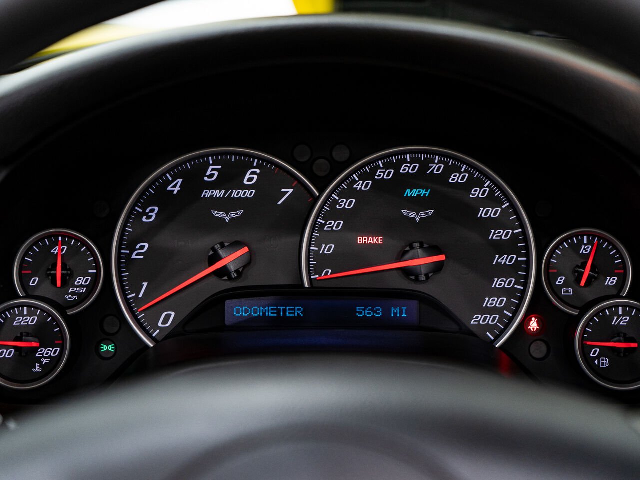 Chevrolet Corvette With only 900km (563mi) From new with window sticker 2008 Jaune Kirkland - photo #34