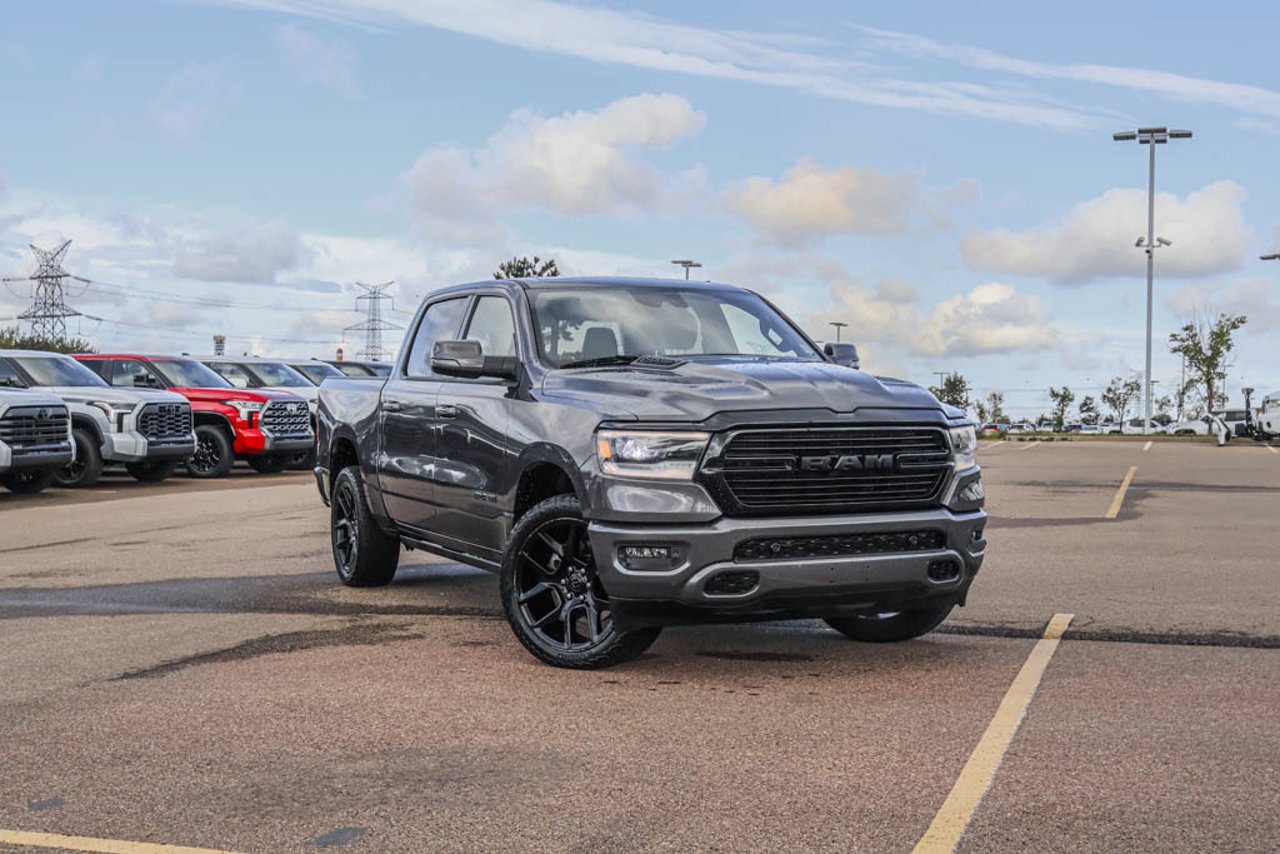 2023 Ram 1500 Sport 4x4 Crew Cab 5'7 Box Grey Sherwood Park - photo #1
