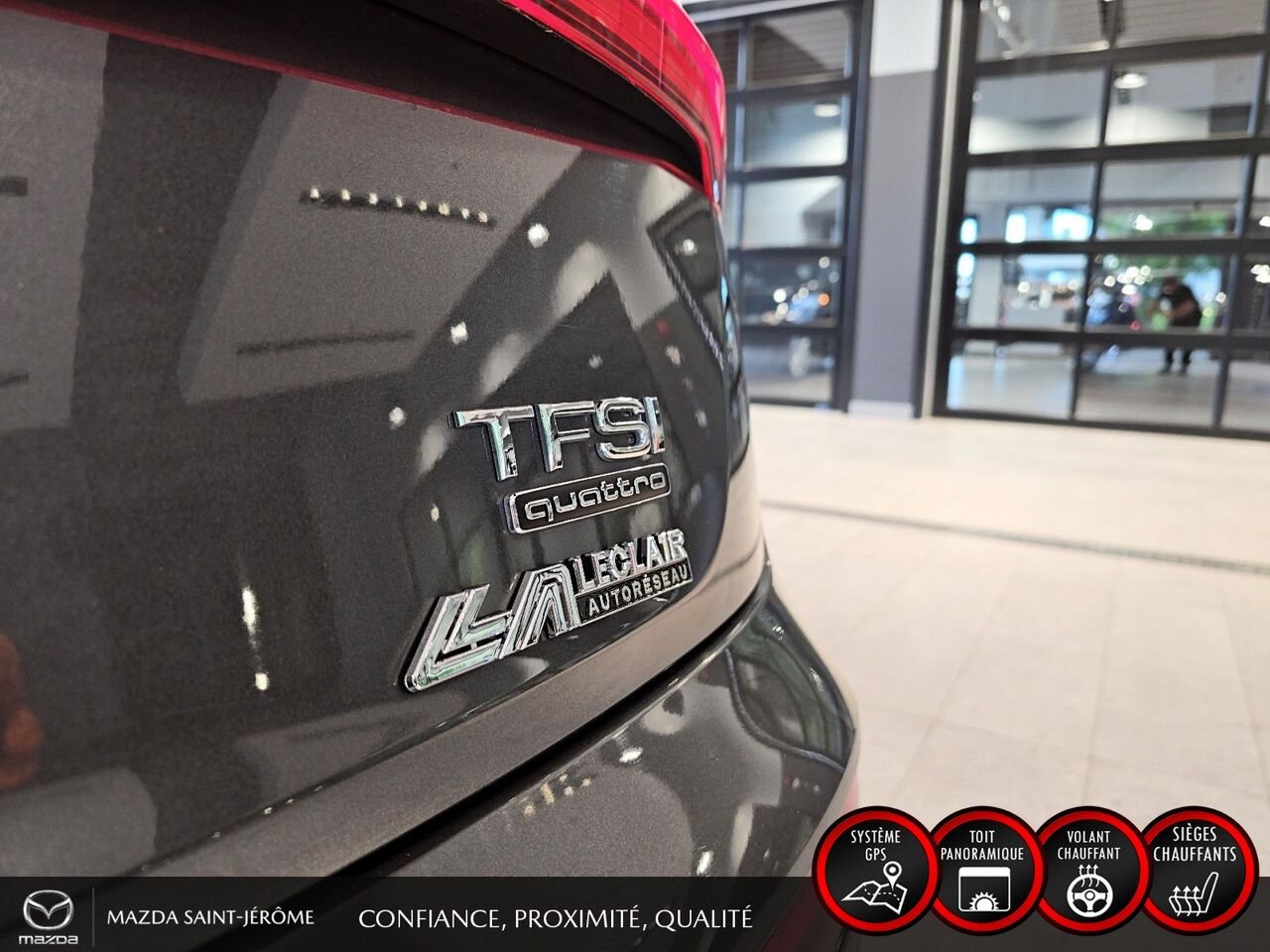 2018 Audi Q5 Grey Sainte-Agathe-des-Monts - photo #8