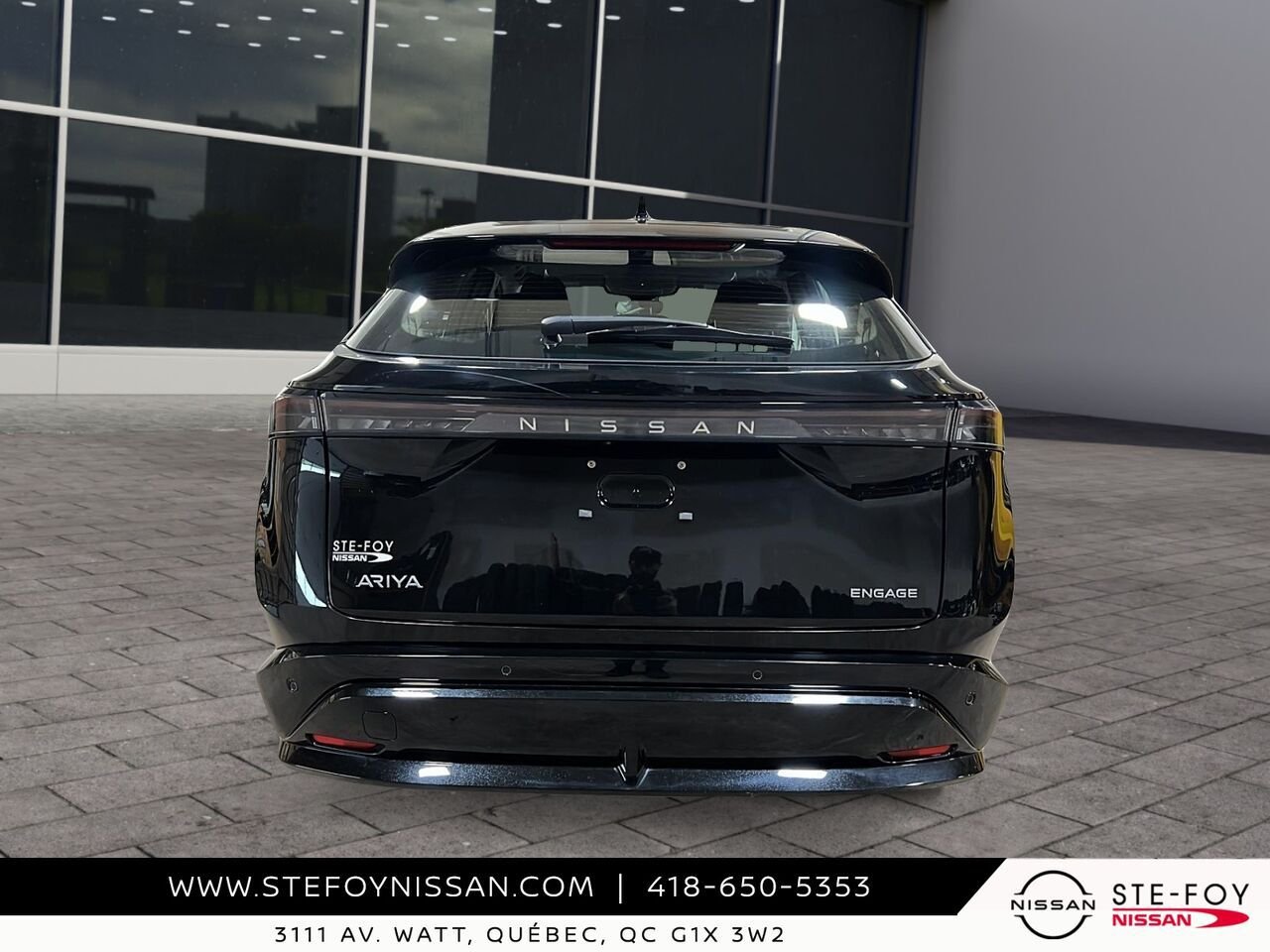 2024 Nissan ARIYA ENGAGE Black Ste-Foy - photo #2