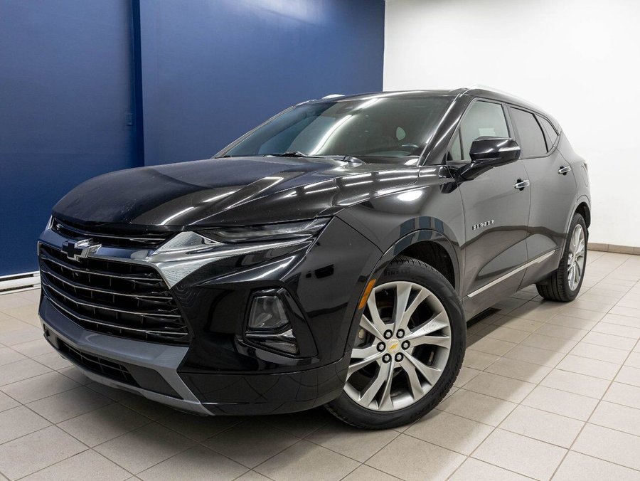 Chevrolet Blazer PREMIER AWD *TOIT* NAV CUIR SIÈGES VENTIL CAM 360 2019 Noir