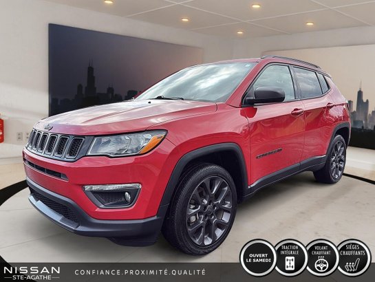 2021 Jeep Compass 80th Anniversary 4x4 | UN SEUL PROPRIÉTAIRE Red