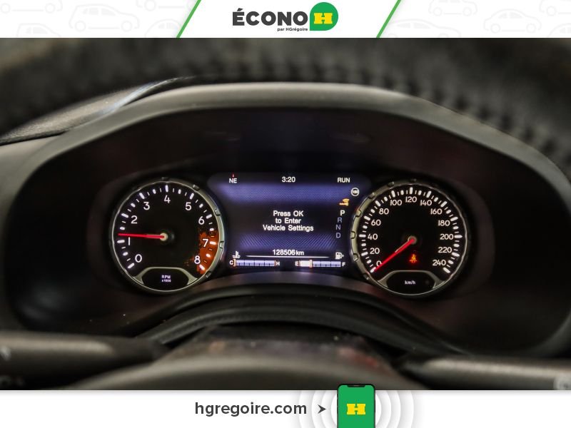 Jeep Renegade 822863A | Limited 4X4 CUIR TOIT NAV BLUETOOTH CAMÉRA MAGS 2018 Rouge Laval - photo #13