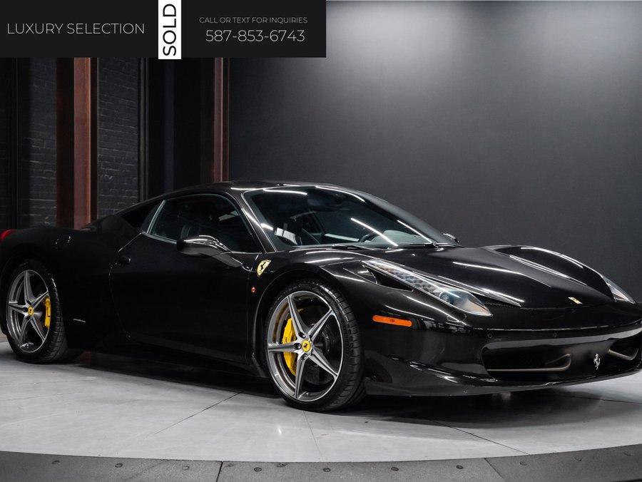 2015 Ferrari 458 Italia 2015 Black