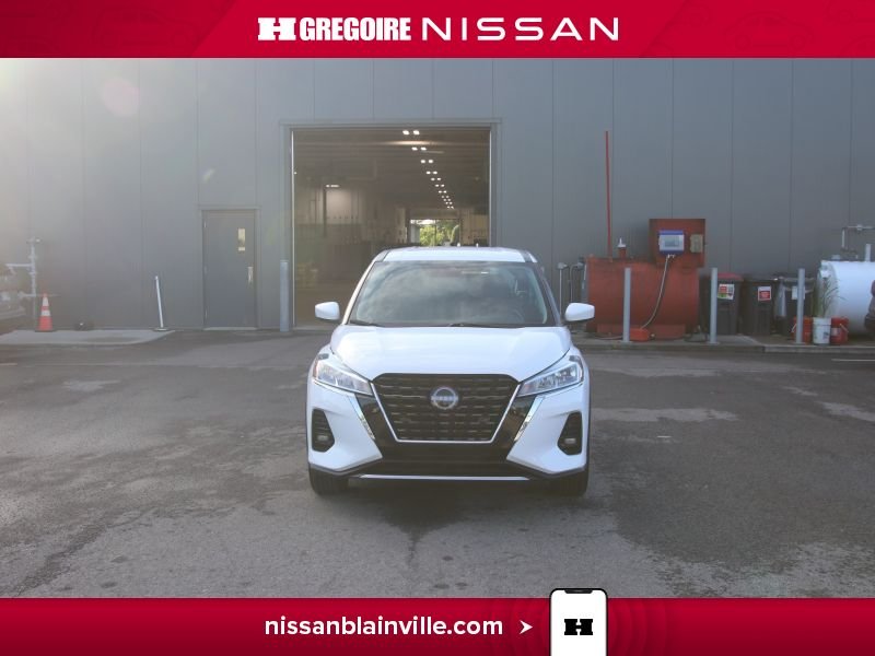Nissan Kicks 2023 Blanc Laval - photo #1