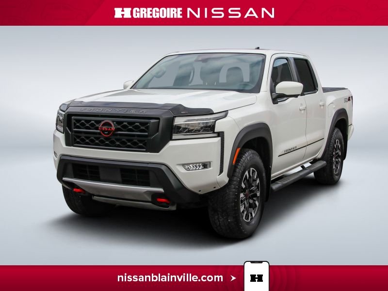 Nissan Frontier 2023 Blanc Blainville - photo #2