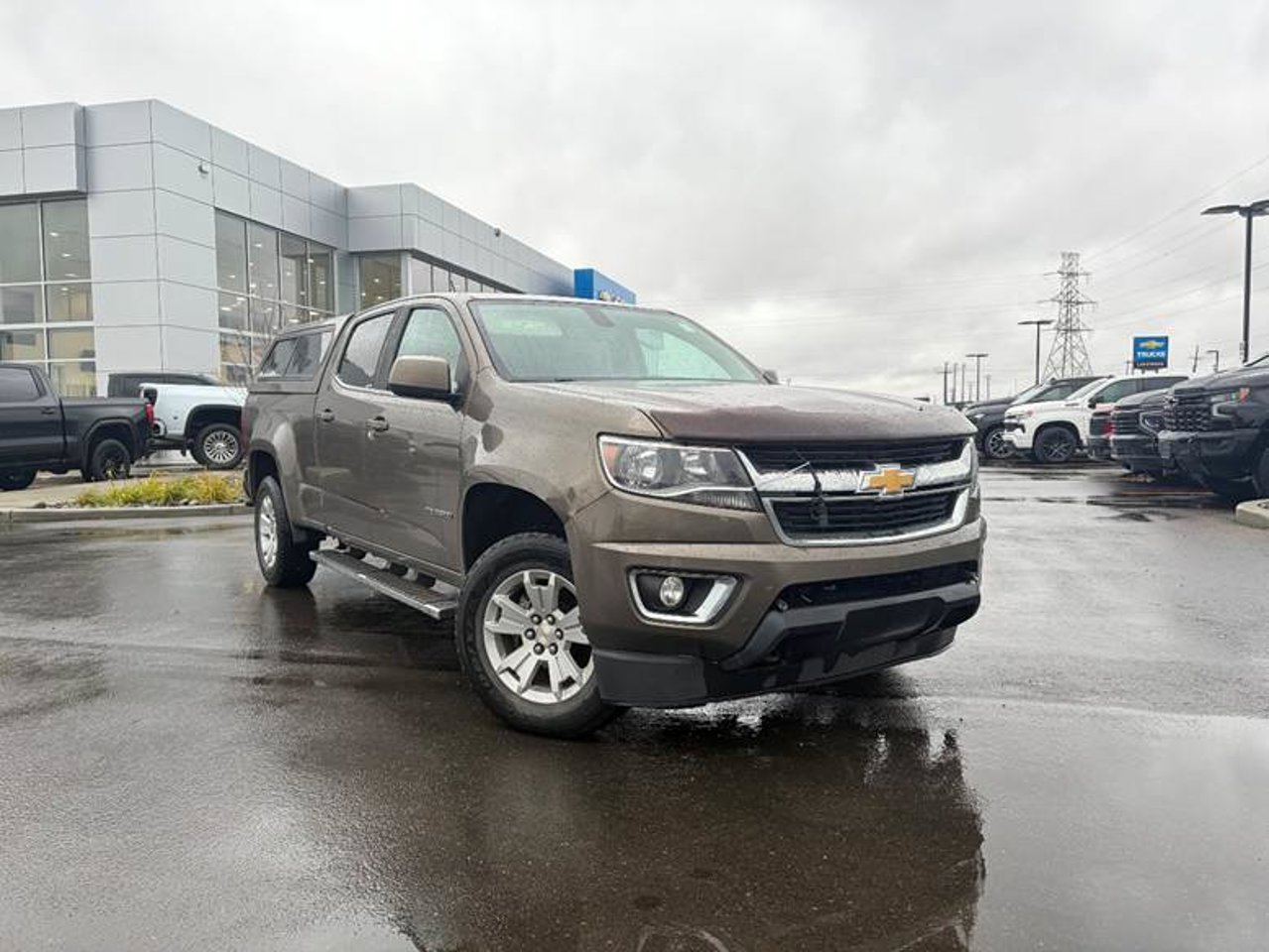 2016 Chevrolet Colorado 4WD Crew Cab 128.3 LT Brown Sherwood Park - photo #1