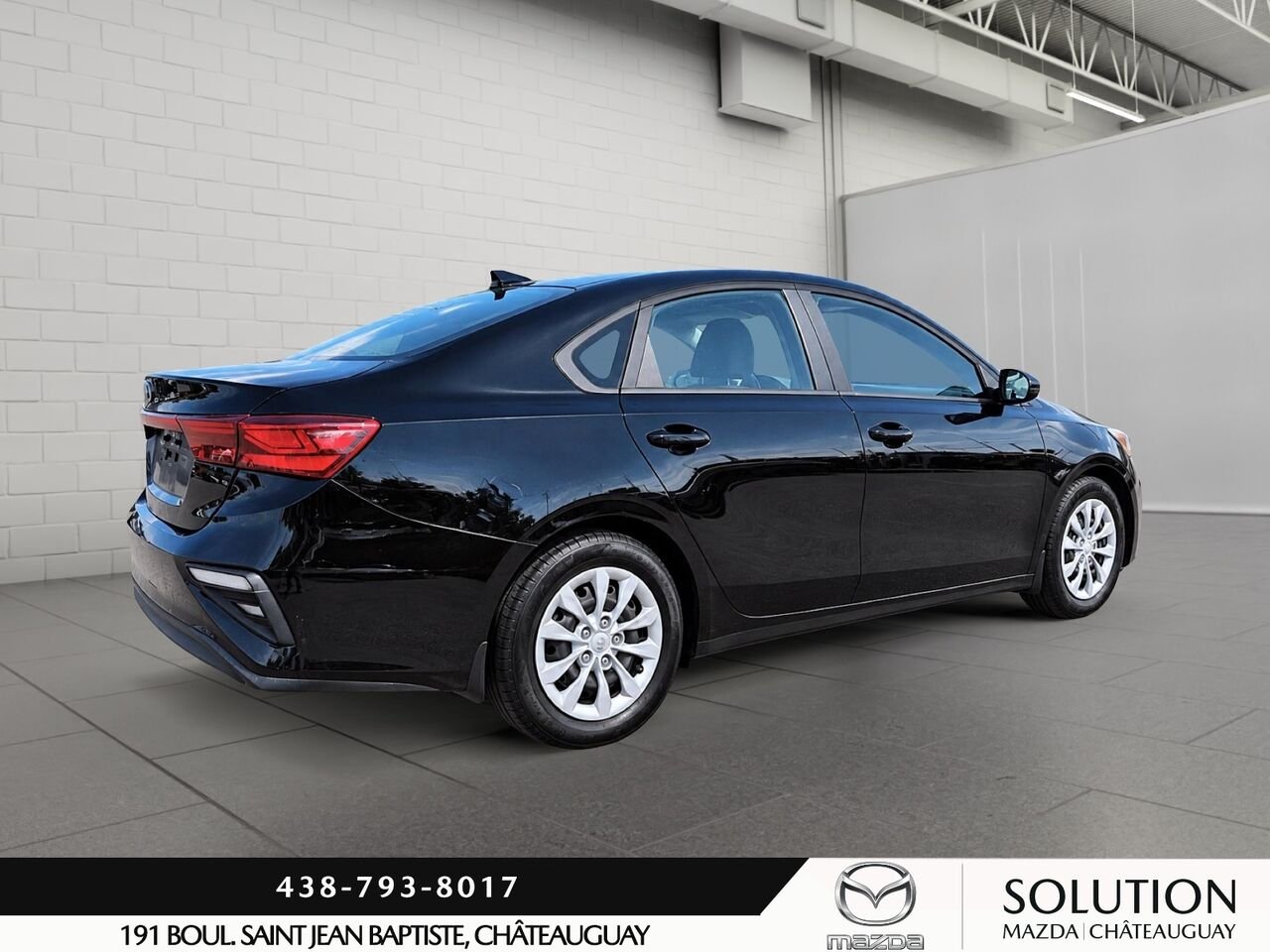 Kia Forte AUTOAMTIQUE / APPLE CARPLAY ET ANDROID AUTO 2021 Noir Châteauguay - photo #3