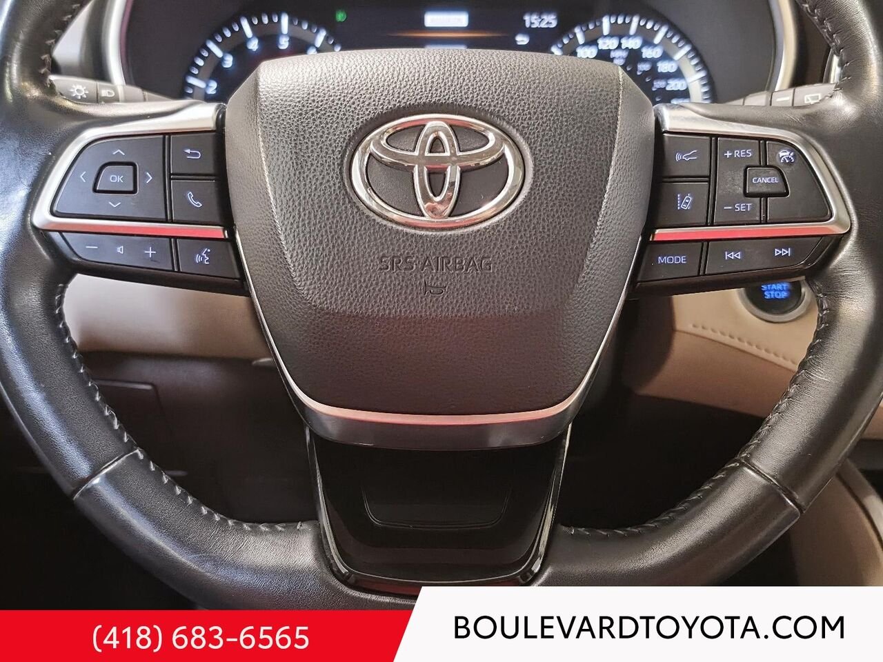 2021 Toyota HIGHLANDER 100533B-73 | XLE, AWD Blue Québec - photo #7