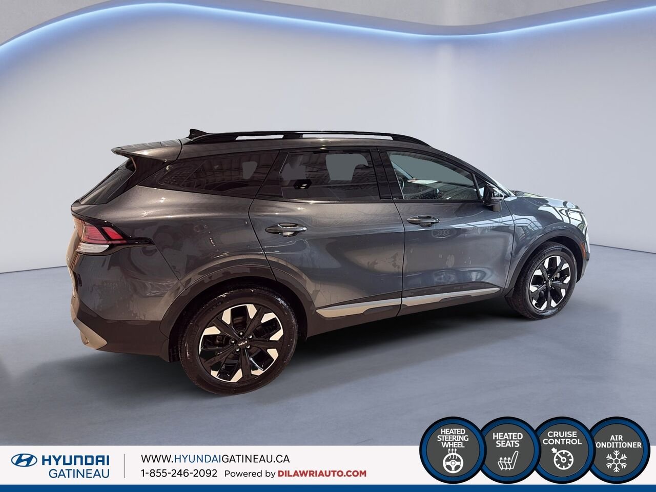 Kia Sportage 2023 Gris Gatineau - photo #4