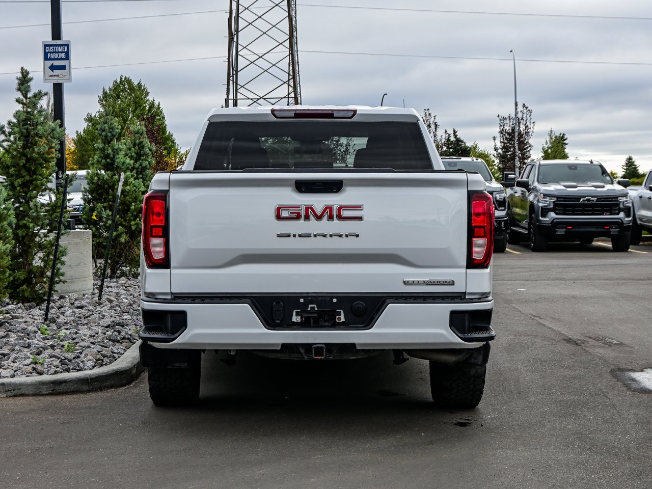 2024 GMC Sierra 1500 4WD Crew Cab 147 Elevation White Sherwood Park - photo #11