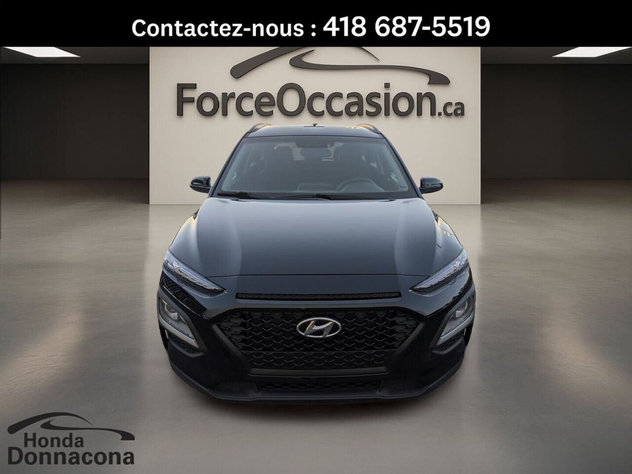 2021 Hyundai Kona Black  - photo #1