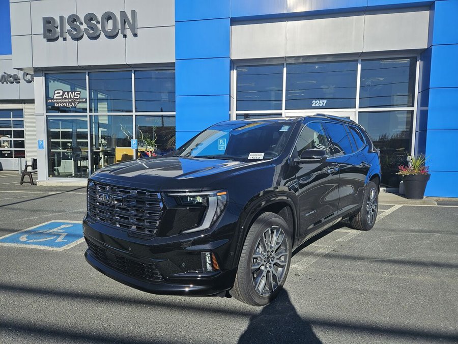 2027 GMC Acadia Denali Ultimate 4 portes TI Ebony Twilight Metallic