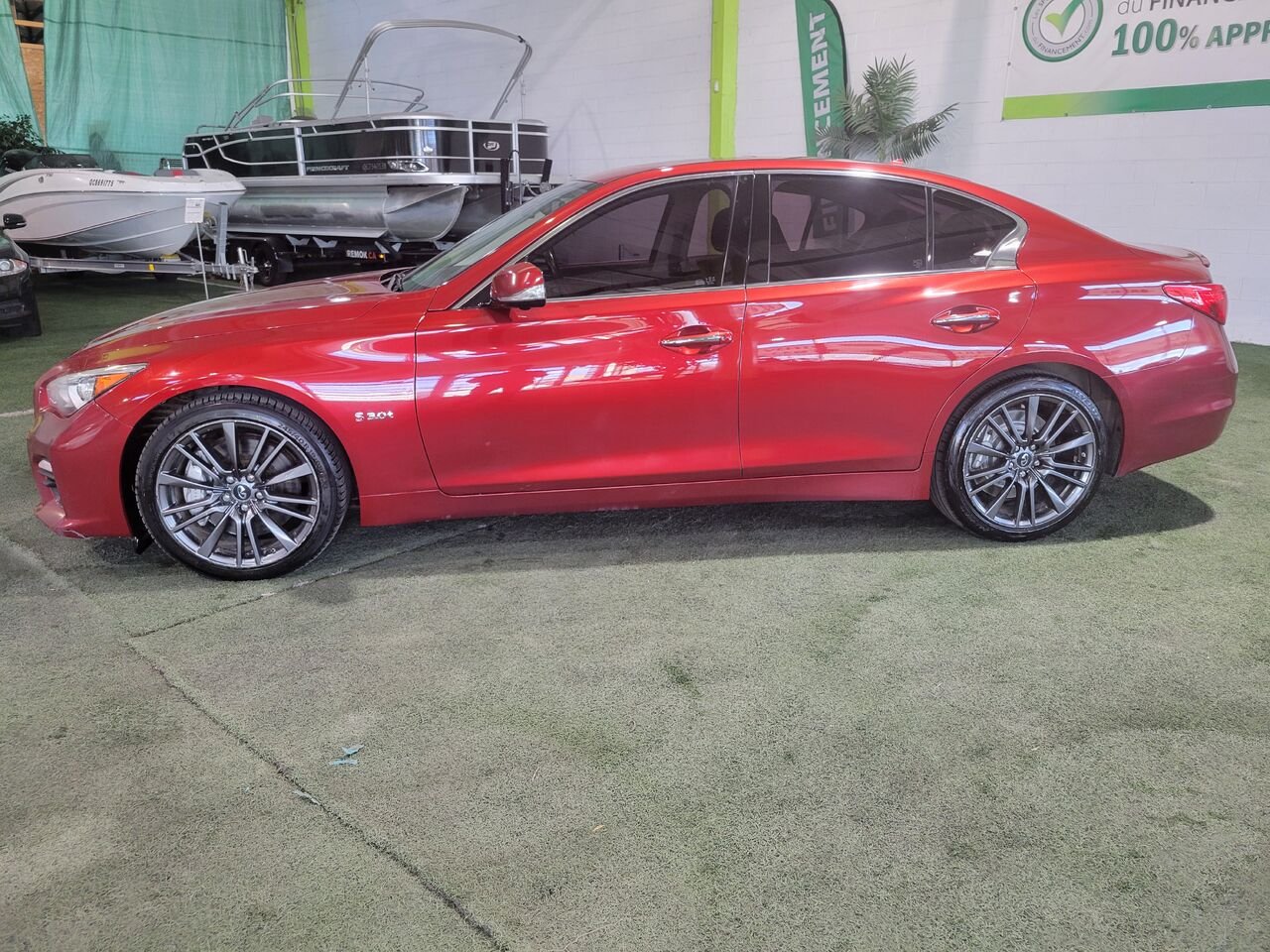 INFINITI Q50 2016 Rouge Longueuil, - photo #2