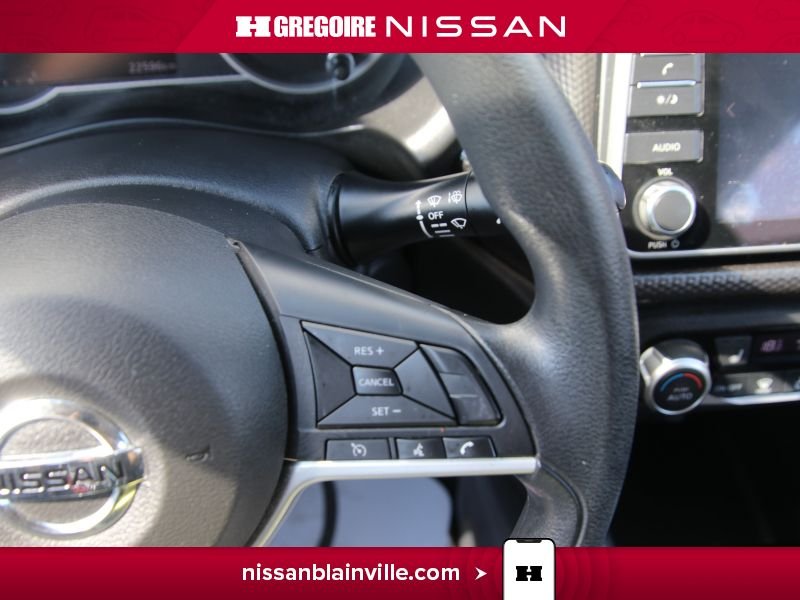 Nissan Kicks BP6378 | SV TRES BAS KILO AUCUN ACCIDENT SIEGE CHAUFFANT 2019 Blanc Laval - photo #16