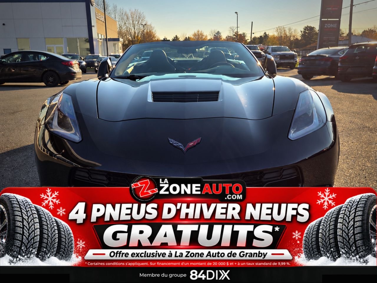 Chevrolet Corvette Grand Sport Convertible 2019 Noir Granby - photo #9