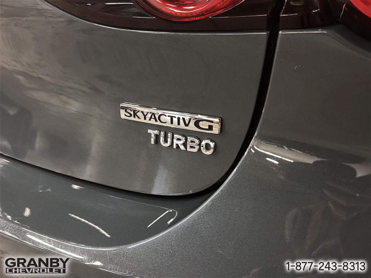 Mazda Mazda3 Sport GT avec moteur turbo BA TI i-ACTIV | G3618 2023 Gris Granby - photo #18