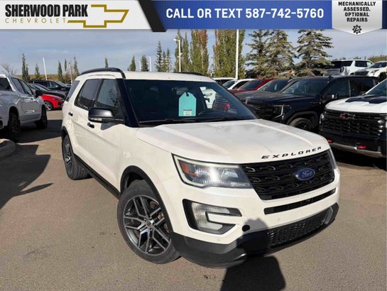2016 Ford Explorer Sport 5.3L | Trailering Package White